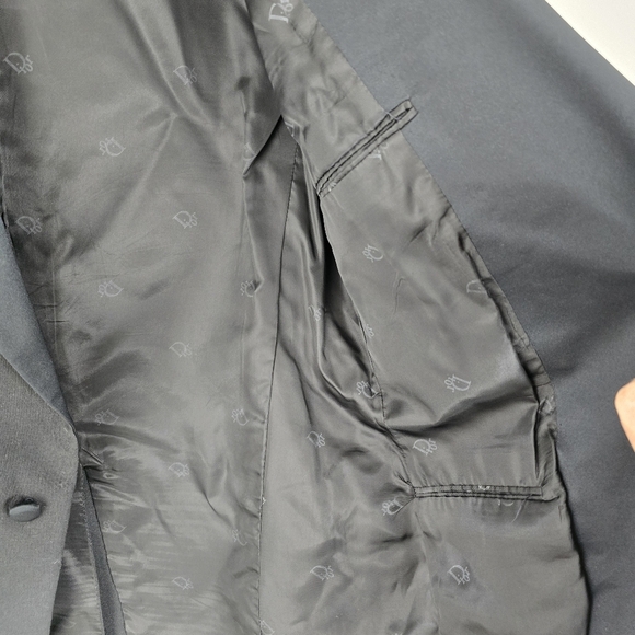 Christian Dior Monsieur Black Formal Blazer Size 40 Single Button Party - Picture 11 of 15